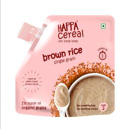 Organic Brown Rice Porridge Mix cereal baby food Cereal-3