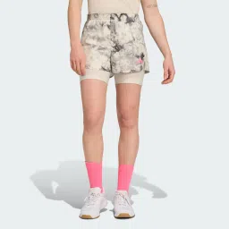 adidas performance Own The Run Spray Dye 2-In-1 Short image 1