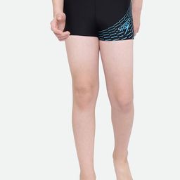 Speedo Boys Printed Mid-Rise Sports Shorts-image-65