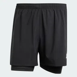 adidas performance Own the Run CLIMACOOL 2-in-1 Shorts image 4