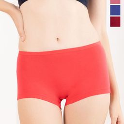 Lux Cozi Women Pack Of 4 Assorted Cotton Seamless Hipster Briefs-image-11