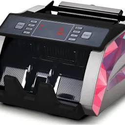 Drop2Kart CashCounter for All Indian Bill Denominations - UV/MG FakeNote Detection, Bright LED Display, ADD+BATCH Modes Note Counting Machine-25