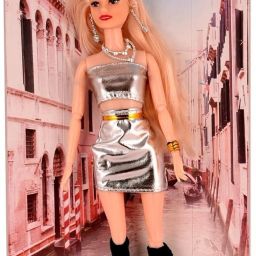 Fashionable Beautiful Elegant Doll with Movable Joints for Girls (Pack of 1)|425-image-96