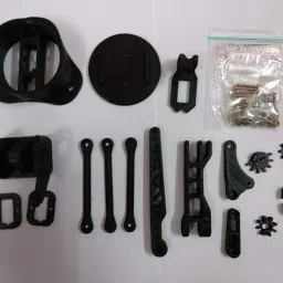 printed bots MK1 Robotic Arm with All Nuts & Bolts Included Only 3D Printed Parts image 3