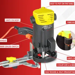 endico Trimmer and Mini Router CARPER Rotary Tool image 2