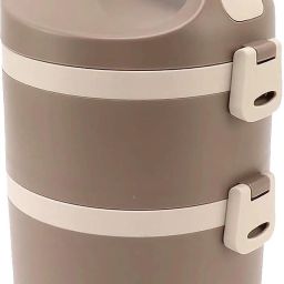 Leak-Proof Stainless Steel Bento Food Box For School-College & Office 2 Containers Lunch Box-image-18