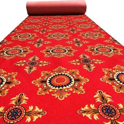 Red Nylon, Synthetic Carpet-image-9