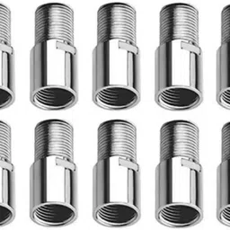 ramya Stainless Steel Extension Nipple 2Inch- (Pack Of 10) Faucet Mount-picture-7