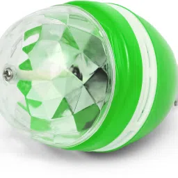 glowing night LED Rotating Bulb Light Lamp for Party|Home |Diwali Decoration etc Single Disco Ball image 3