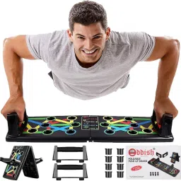 Push Up Board System, 15 in 1 Body Building Exercise Fitness Accessory Kit Kit-image-44