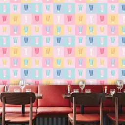 space of joy 16 Feet Techno Tubes 180 Gsm Wallpaper Roll-picture-28