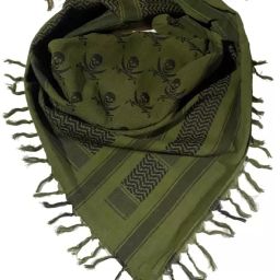 Printed Pure Cotton Men Green Scarf-image-69