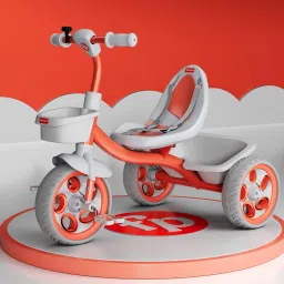 Tricycle for kids 2 to 5 Years / Tri Cycle with Seat Belt & Belt Fisher_Price_tricycle-Red Tricycle-3
