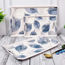 Serving Premium Printed Tray Set\Serving/Multi-Use Nashta Plate Tray-46