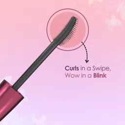 glam21 Flutterfly Hyper Curl Mascara Non-clumping Instant Curled & Lifted Lashes 10 ml image 3