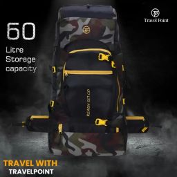 WATERPROOF TREKKING BAG HIKKING BACKPACK FOR TRAVEL & OUTDOOR Rucksack- 60 L-image-28