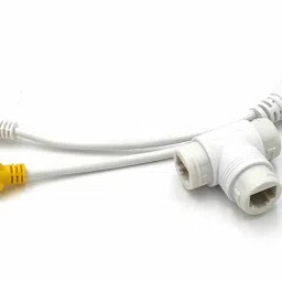 HANUTECH PoE Multiplexer 2-in-1 Network Cabling Connector Three-Way RJ45 Connector 2 Ports 100 Mbps Network Switch-29
