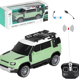 Remote Control Defender Car with Lights - Exciting RC Racing Toy Car For Kids-image-77