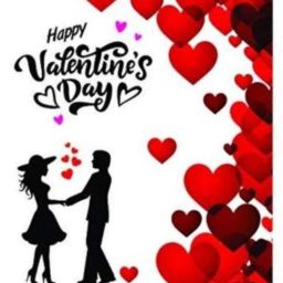 Metallic Valentine Day Greating Card (Pack of 1) Greeting Card-image-9