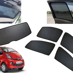 Side Window, Rear Window Sun Shade For Tata Nano Genx-image-29