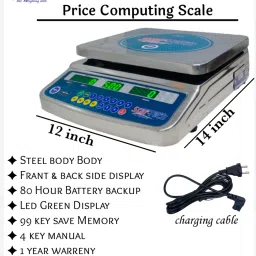 star-tech Price computing table top scale Weighing Scale image 3