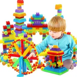 BEST BABY GIFT 100 PCS Building Blocks,Creative Learning Educational Toy for Kid-6