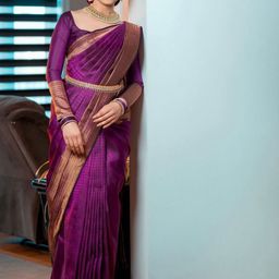 Quelea Pure Silk Banarasi Saree-picture-45