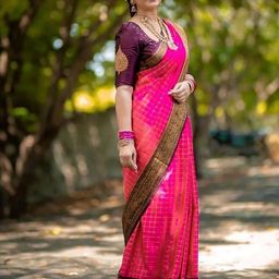 KALINI Woven Design Zari Banarasi Saree-picture-10