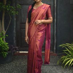 Anjaneya Sarees Woven Design Zari Banarasi Saree-34