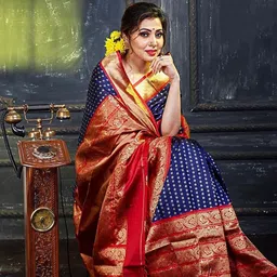 Anjaneya Sarees Woven Design Zari Banarasi Saree-picture-42