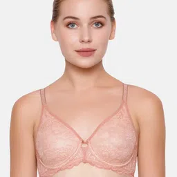 Triumph Amourette Charm Wired Non-Padded Lacy Classic  Bra-picture-15