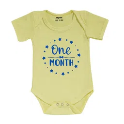Arvesa Infant Printed Round Neck Cotton Bodysuit-image-29