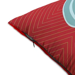 Athom Trendz Multicoloured Set of 2 Quirky Square Cushion Covers image 2