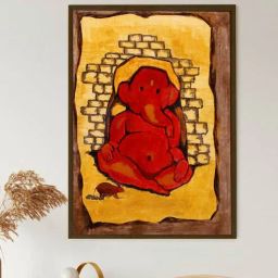 the art house 20X30 Inches Framed Canvas Painting-picture-37