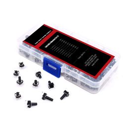 200PCS 6mm Light Push Button Switch Kit (10 Shaft size) image 1
