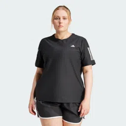 adidas Own The Run Tee (Plus Size) image 1