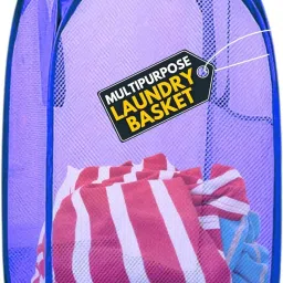 65 L Blue Laundry Basket-picture-23