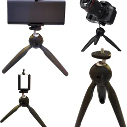 FIROZAINTERIOR Universal Tripod Stand for Mobile & Camera with Adjustable Height Tripod-image-66