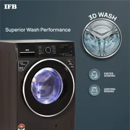 ifb 7 kg Fully Automatic Front Load with In-built Heater Brown image 5