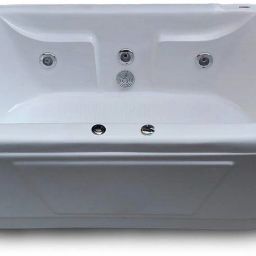 Intimate 6 Feet Acrylic Jacuzzi Oval-Shaped Freestanding Bathtub - White Free-standing Bathtub-image-24