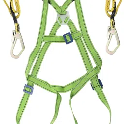 Udyogi -Full body Safety Harness with belt (Green) Safety Harness-picture-13