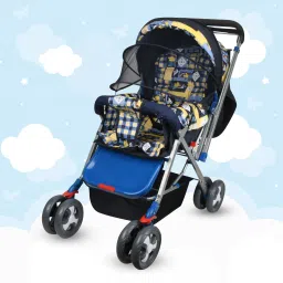 PRAM FOR KIDS STROLLER FOR KIDS BABY PRAM BABY Twin Strollers & Prams BLU-3010 Twin Strollers & Prams-image-72