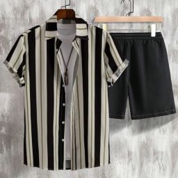 Shirt Regular Shorts Co-ords Set-image-67