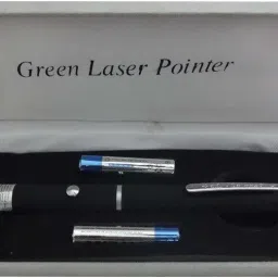 STOREVISE Green Laser Pen with Extra Disco Light Effect Comb Design for Presentation-13