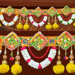 Handmade Plastic Beads And Traditional Door Hanging/Bandarwal/Toran for Door. Toran-image-33