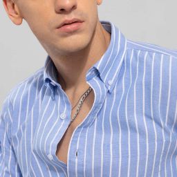 Men Slim Fit Printed Spread Collar Casual Shirt-image-51