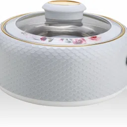 Nayasa Coral Insulated Inner Stainless Steel Casserole With Glass Lid Thermoware Casserole-31