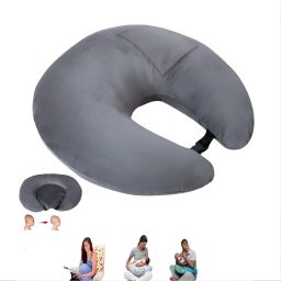 feeding pillow| Baby Nursing pillow| Removable cover with inner cover Breastfeeding Pillow-image-32