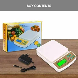 Zelenor Electronic Digital 1Gr-10 Kg Weight Scale LCD Kitchen Weight Scale, Taraju Kanta Weighing Scale-picture-22