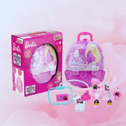 Backpack Doctor Set Barbie|Pretend Play Toy withAccessories|Fun for 3+-image-13